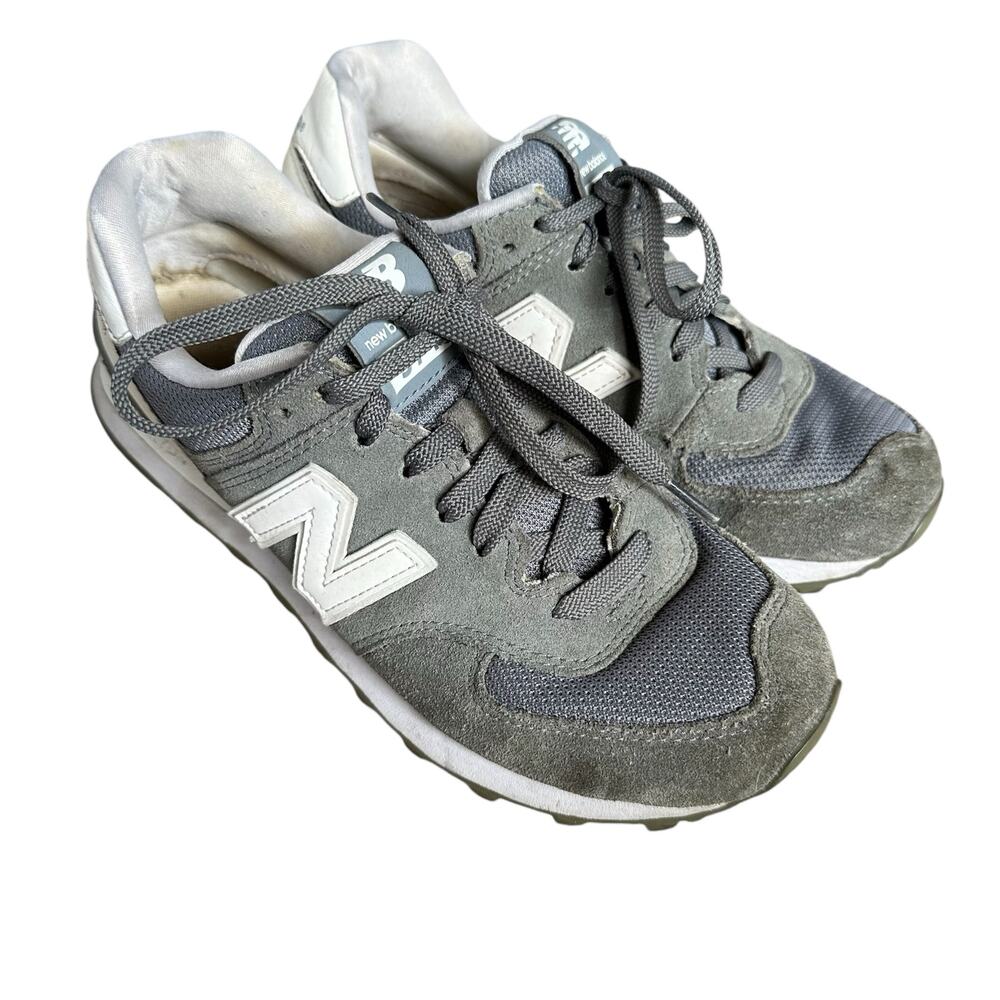 New Balance 574 Dad Sneaker Casual Shoes Gray Size Men's 7.5 Women's 9.5